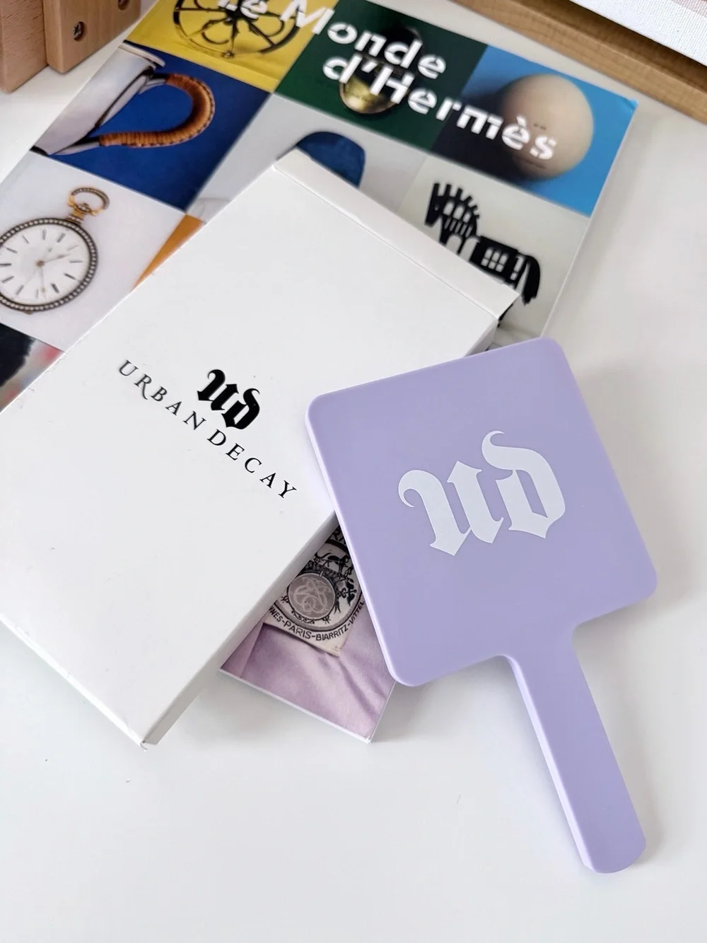 Urban Decay Lavender Handheld Mirror